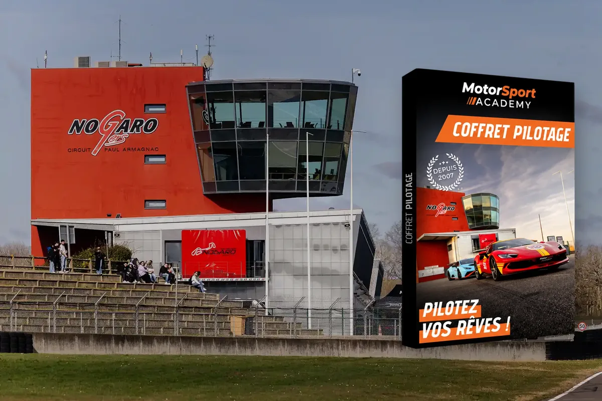 Coffret pilotage à Nogaro