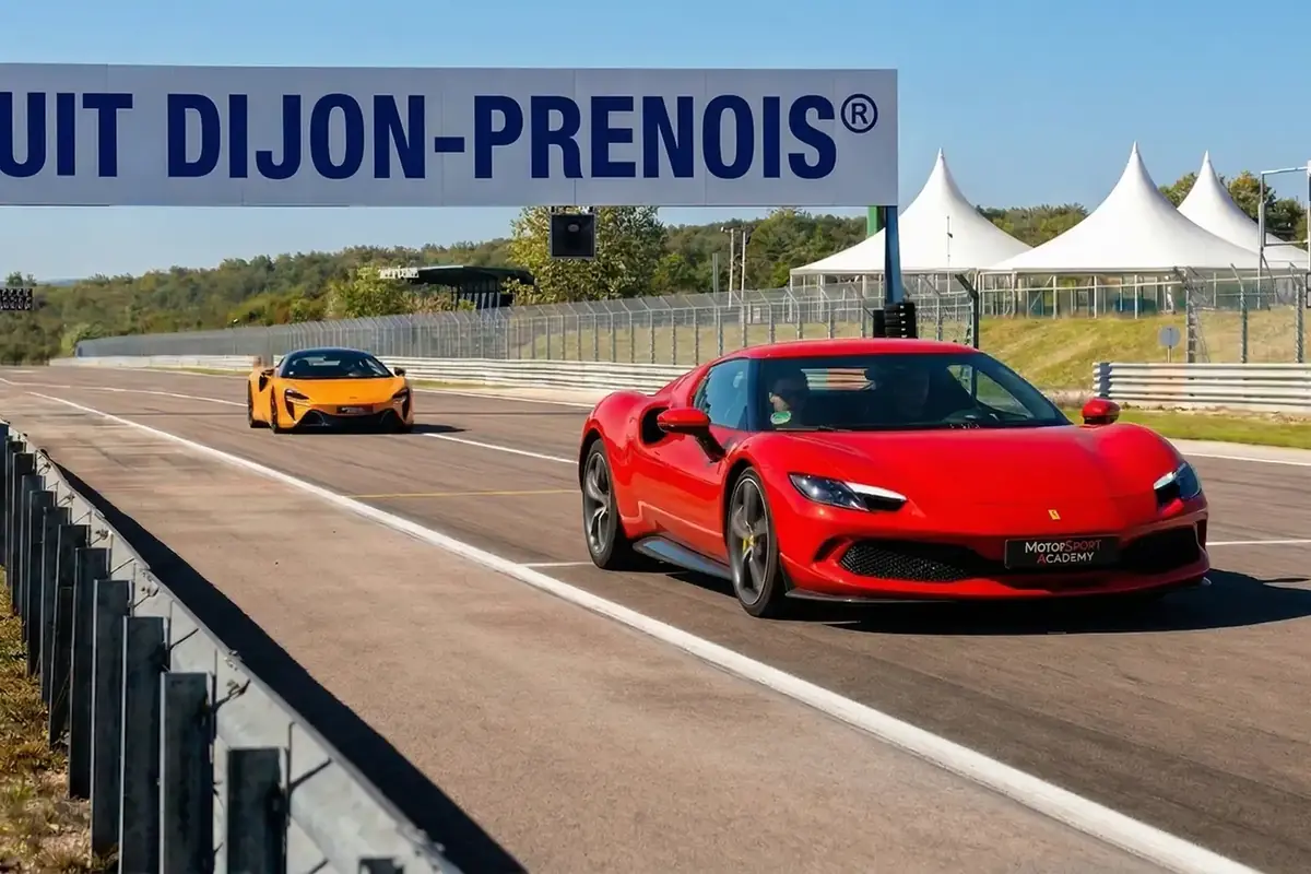Stage de pilotage à Dijon-Prenois