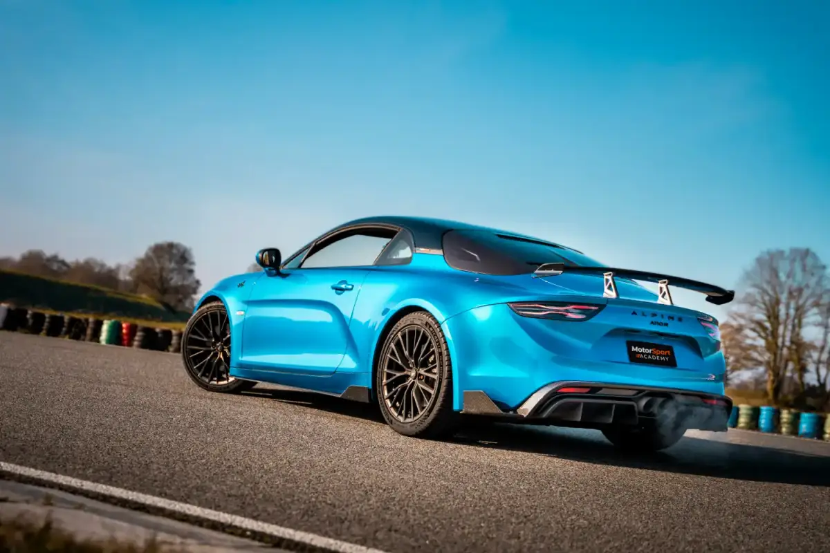 Alpine A110 R sur circuit