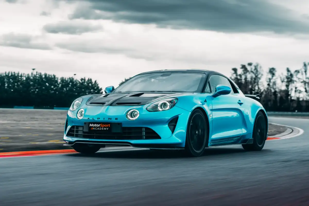 Alpine A110 R sur circuit