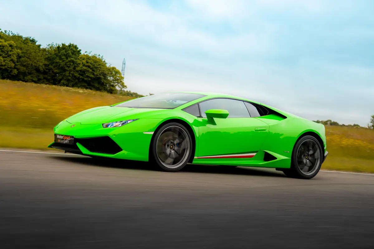 Lamborghini Huracán sur circuit