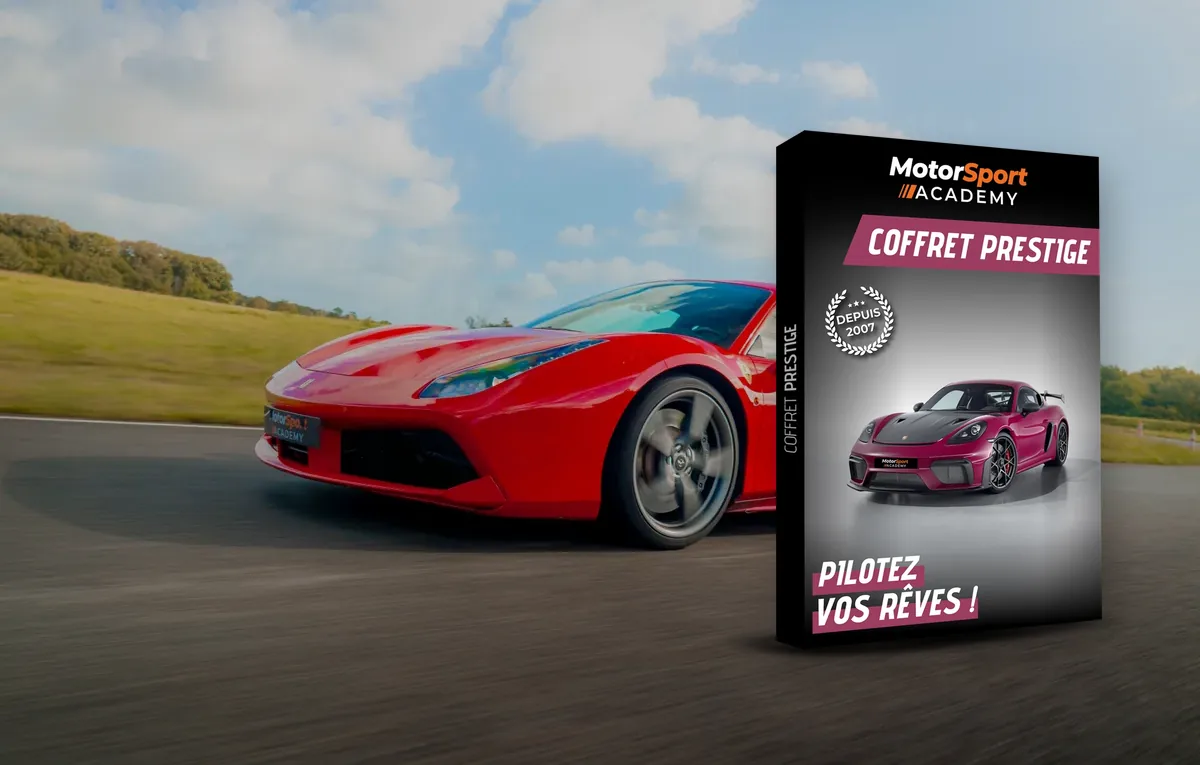 Ferrari 488 GTB et son coffret