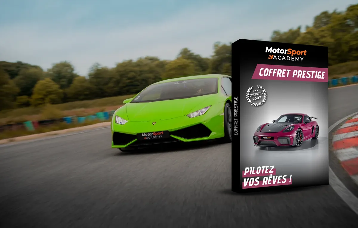 Lamborghini Huracán et son coffret