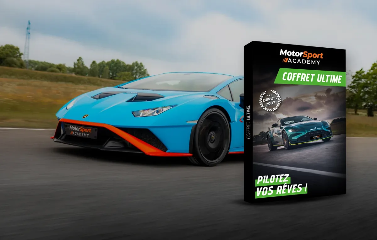 Lamborghini Huracán STO et son coffret