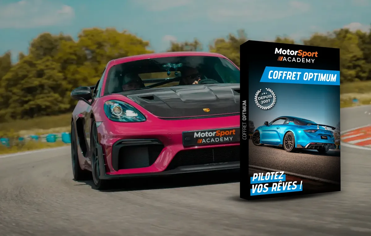 Porsche 718 Cayman GT4 RS et son coffret