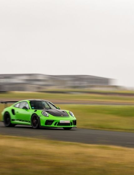 Porsche GT3 RS sur circuit